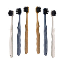 Wide Brush Head Charcoal Toothbrush