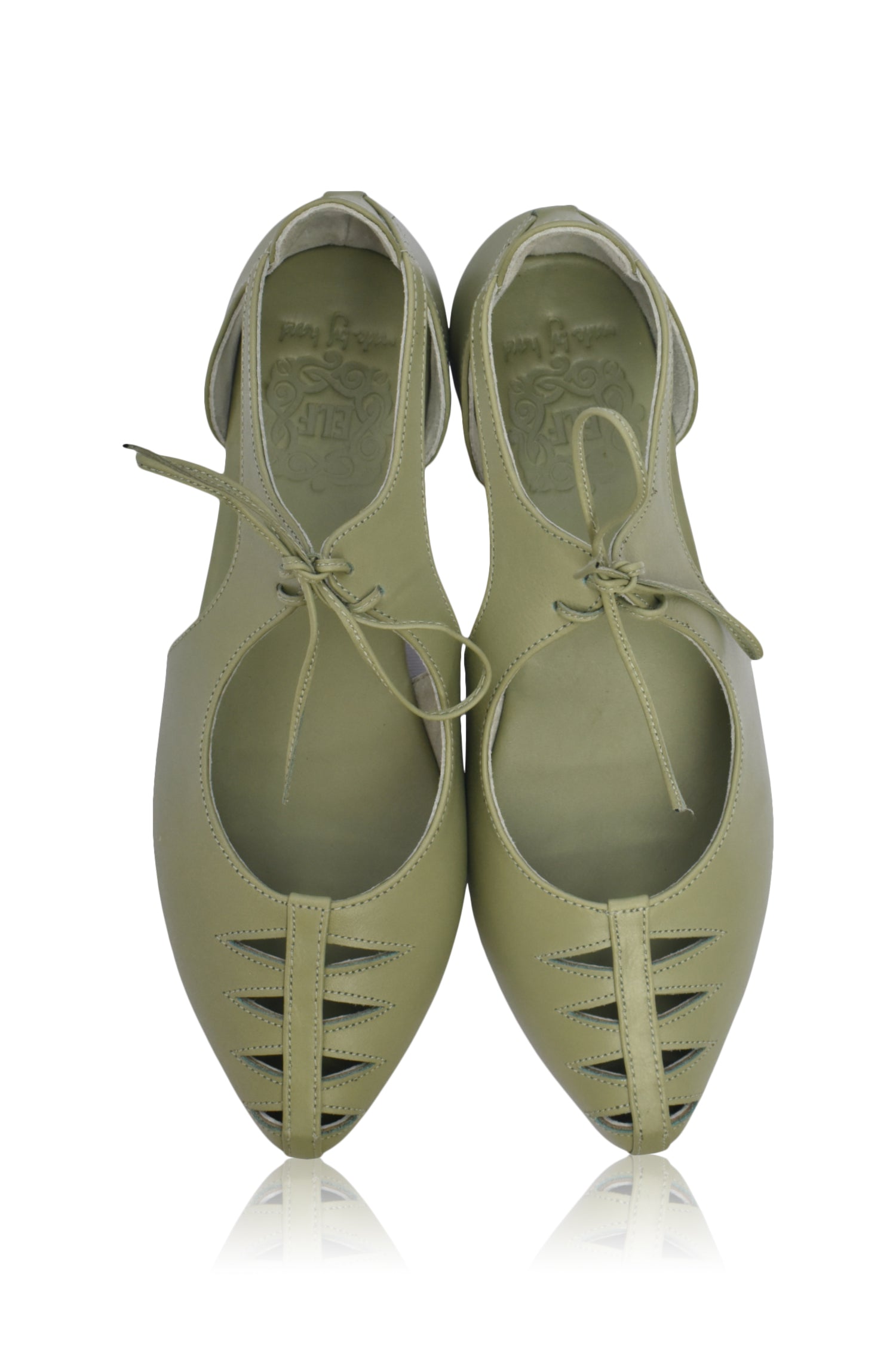 Eden Pointy Toe Ballet Flats - Horizon Bliss