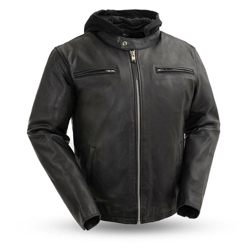 Street Cruiser - Men's Motorcycle Leather Jacket - Horizon Bliss