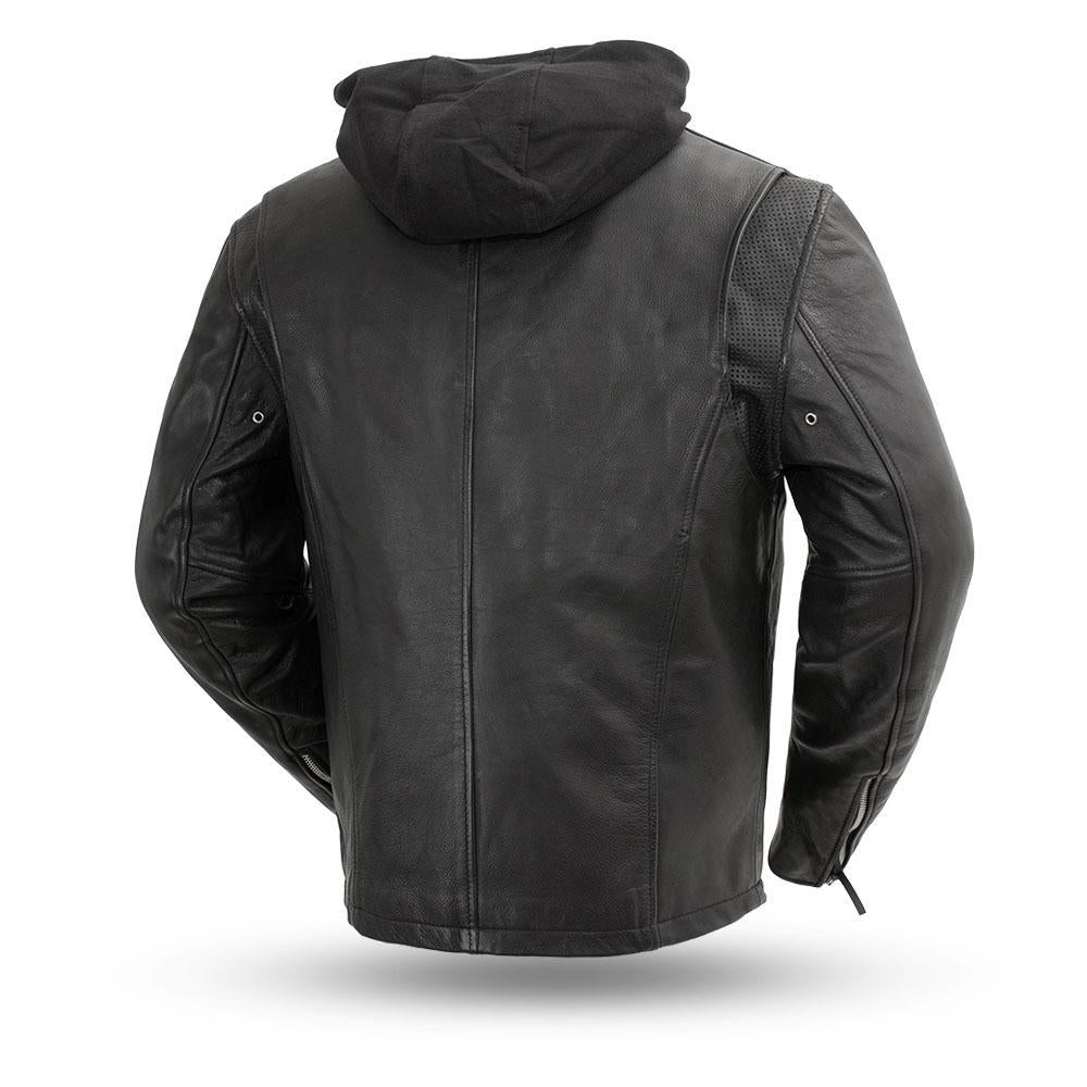 Street Cruiser - Men's Motorcycle Leather Jacket - Horizon Bliss