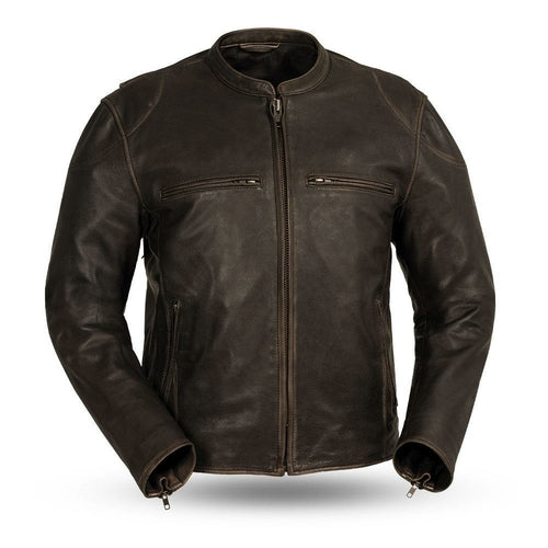 Indy - Men's Motorcycle Leather Jacket - Horizon Bliss