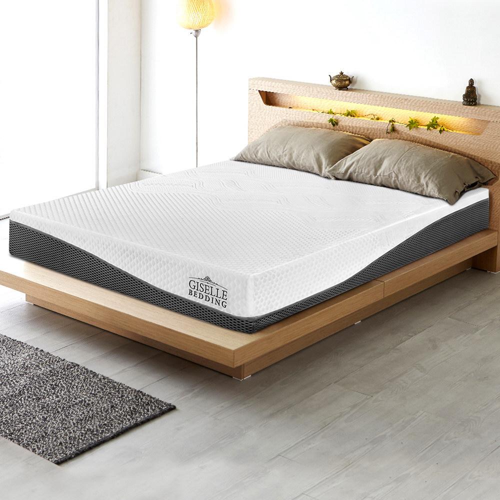 Giselle Bedding Queen Size Memory Foam Mattress Cool Gel without - Horizon Bliss