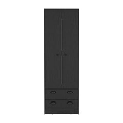 Armoire Hobbs, Black Wengue Finish - Horizon Bliss