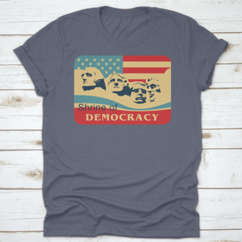 Mount Rushmore Shrine Of Democracy Shirt - Horizon Bliss