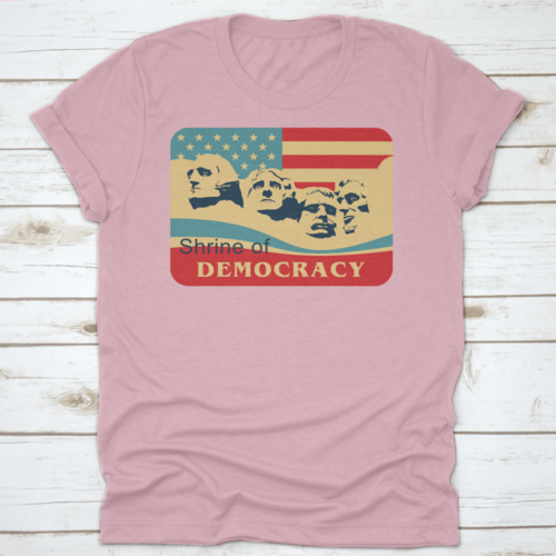 Mount Rushmore Shrine Of Democracy Shirt - Horizon Bliss