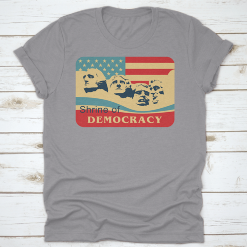 Mount Rushmore Shrine Of Democracy Shirt - Horizon Bliss