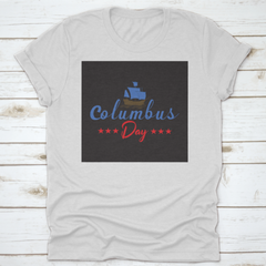 Columbus Day T Shirt Design, Columbus Typography T Shirt Design, - Horizon Bliss