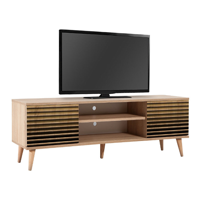 TV Stand ANKARA Natur with models - Horizon Bliss