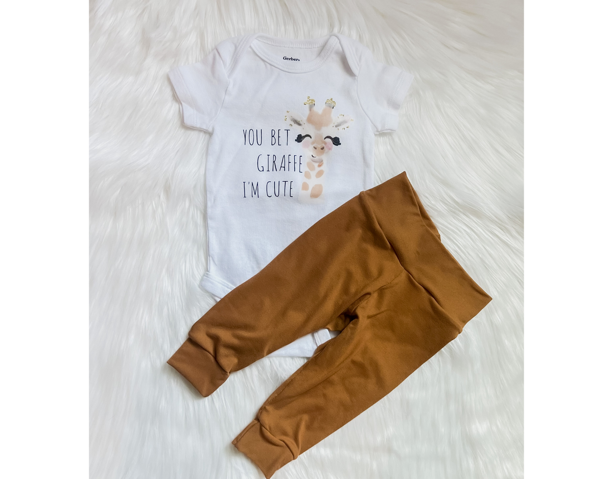 Baby Giraffe Outfit - Horizon Bliss