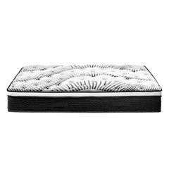 Giselle Bedding Como Euro Top Pocket Spring Mattress 32cm Thick – - Horizon Bliss