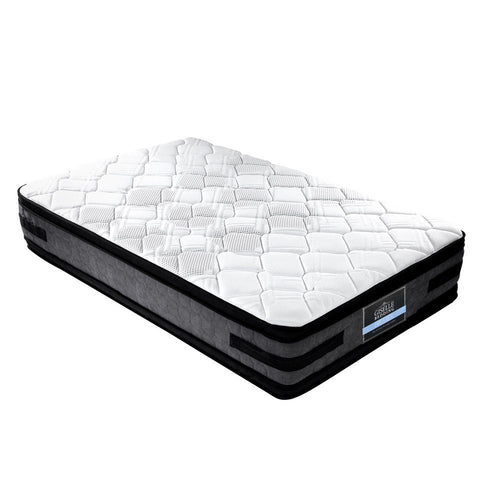 Giselle Bedding Luna Euro Top Cool Gel Pocket Spring Mattress 36cm - Horizon Bliss