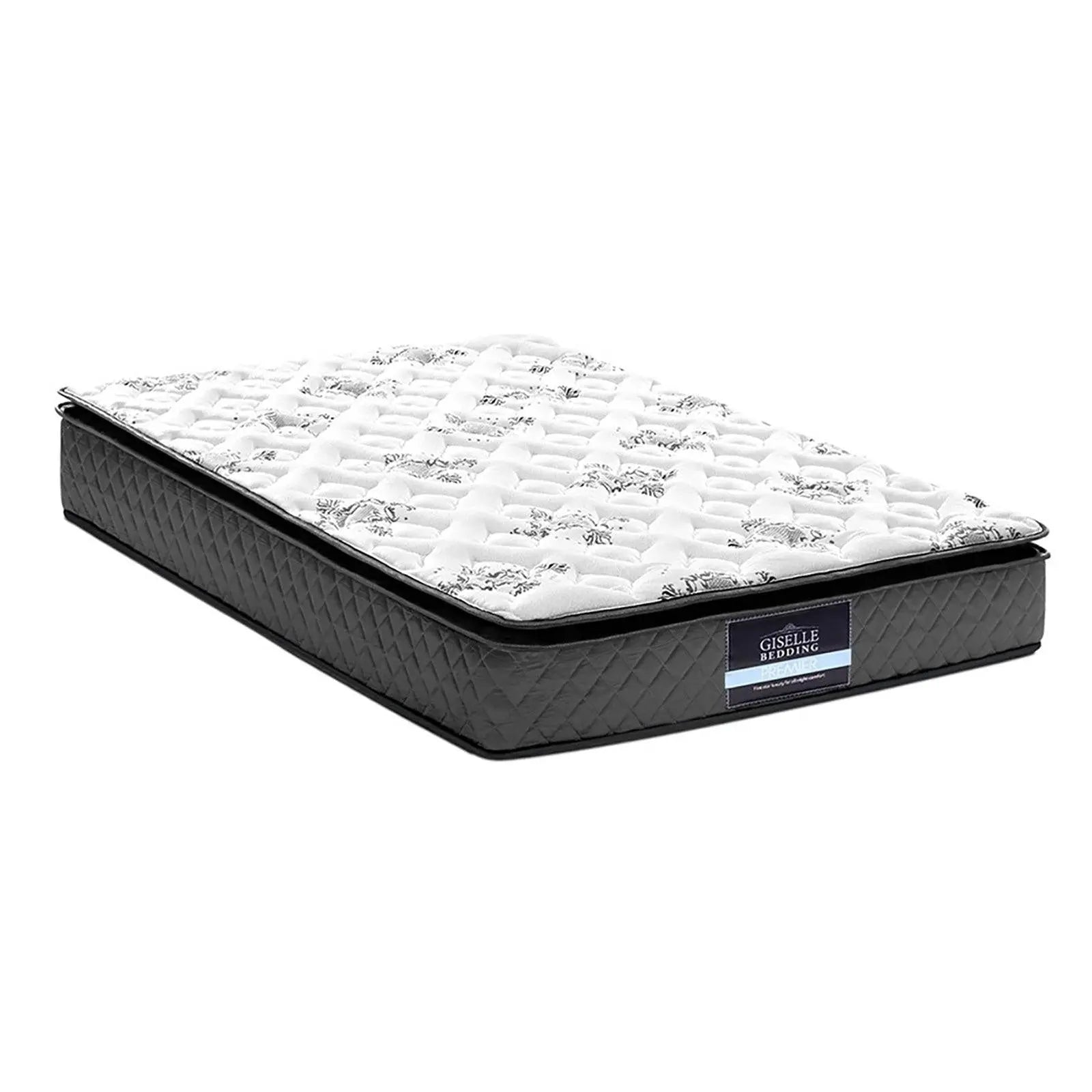 Giselle Bedding Rocco Bonnell Spring Mattress 24cm Thick – King Single - Horizon Bliss