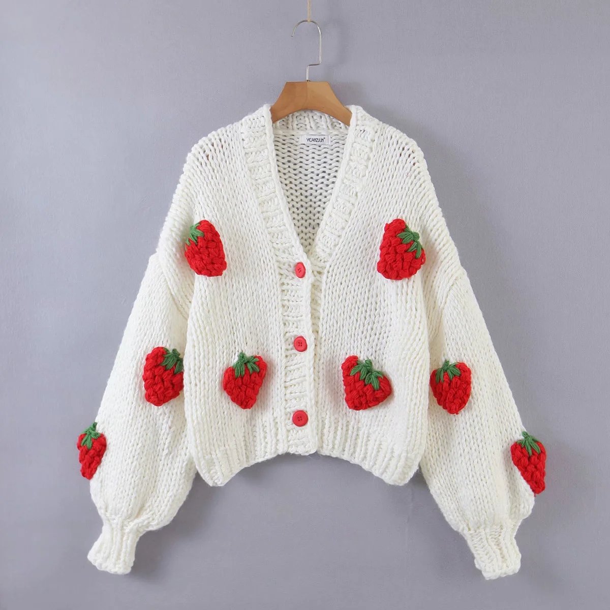 Handmade Sweater Cardigan Patchwork Sweater Jumper Knitting Coats - Horizon Bliss