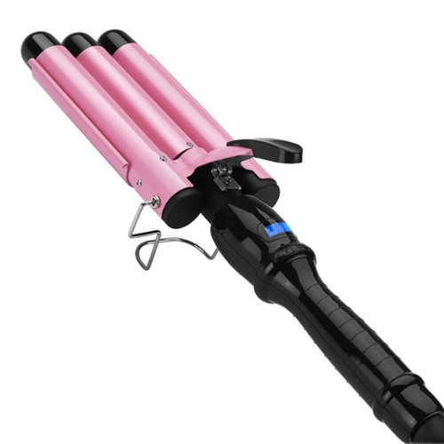 Hair Curler Triple Barrel Waver 25mm Curling Iron 220℃ Fast Heating - Horizon Bliss