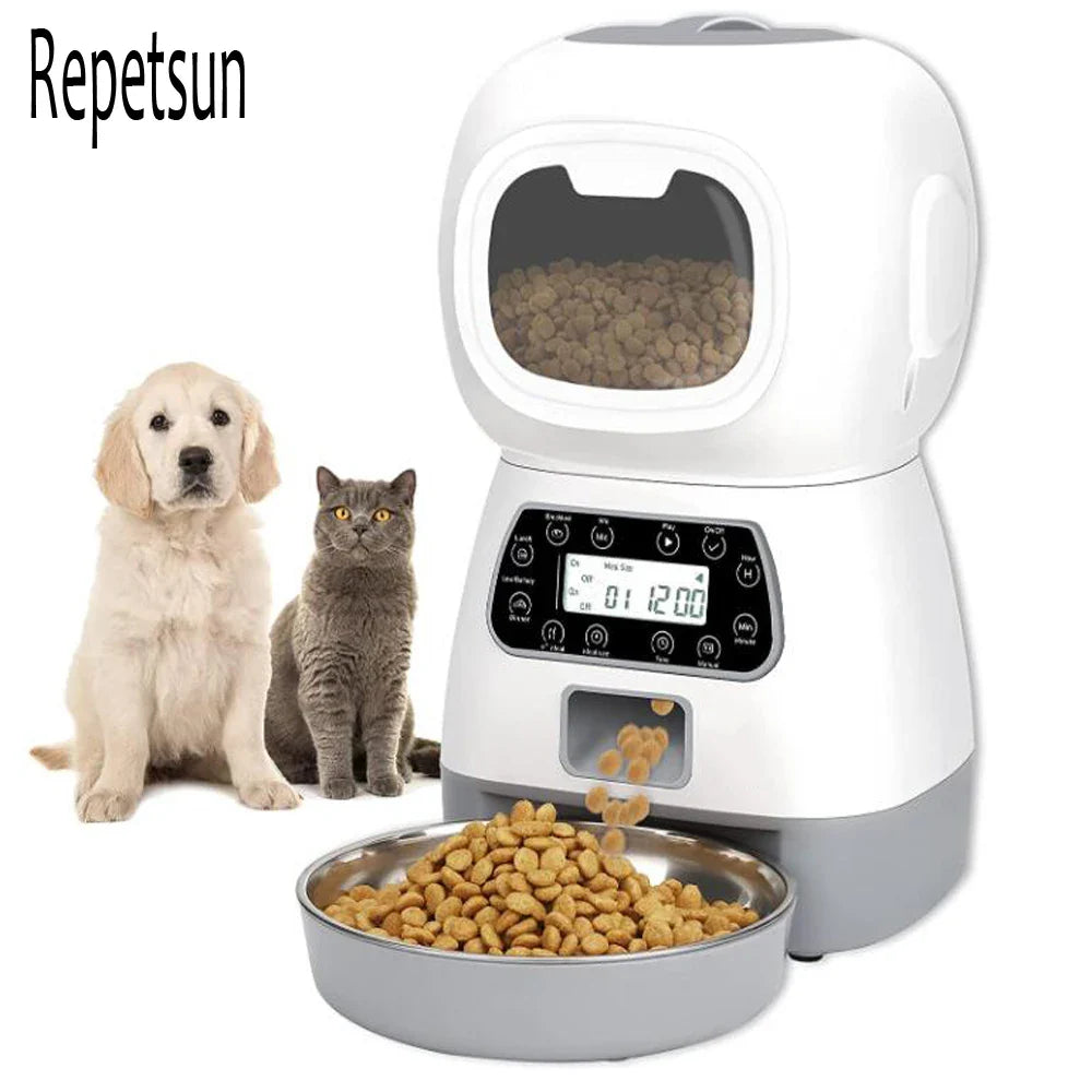 3.5L Automatic Smart Pet Food Dispenser - Horizon Bliss