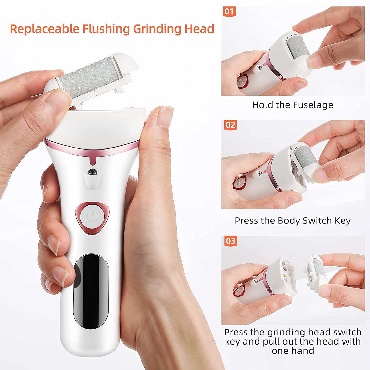 Electric Rechargeable Foot Grinder Exfoliating Foot Repair Machine - Horizon Bliss