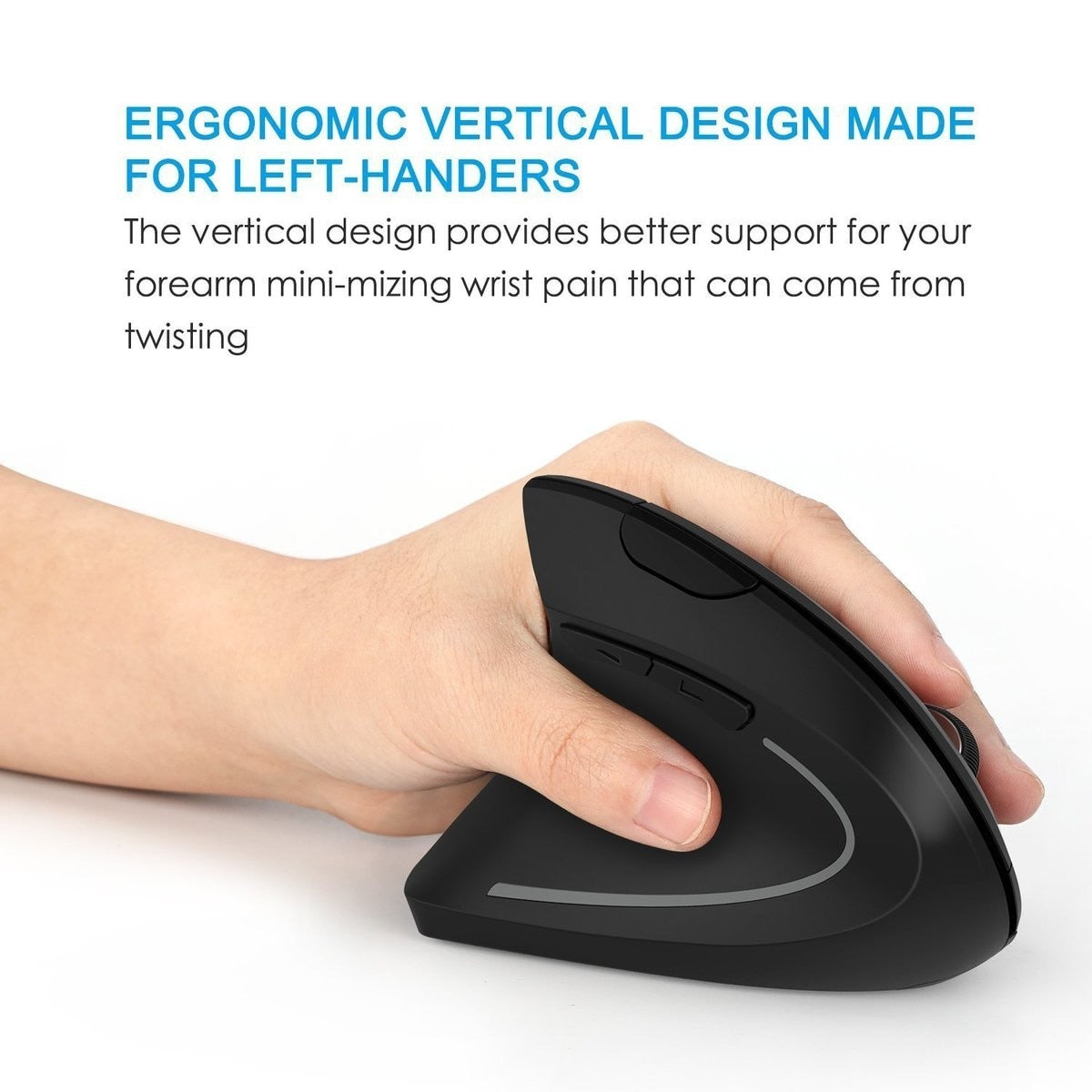 2.4G Wireless Ergonomic Vertical Mouse - Horizon Bliss