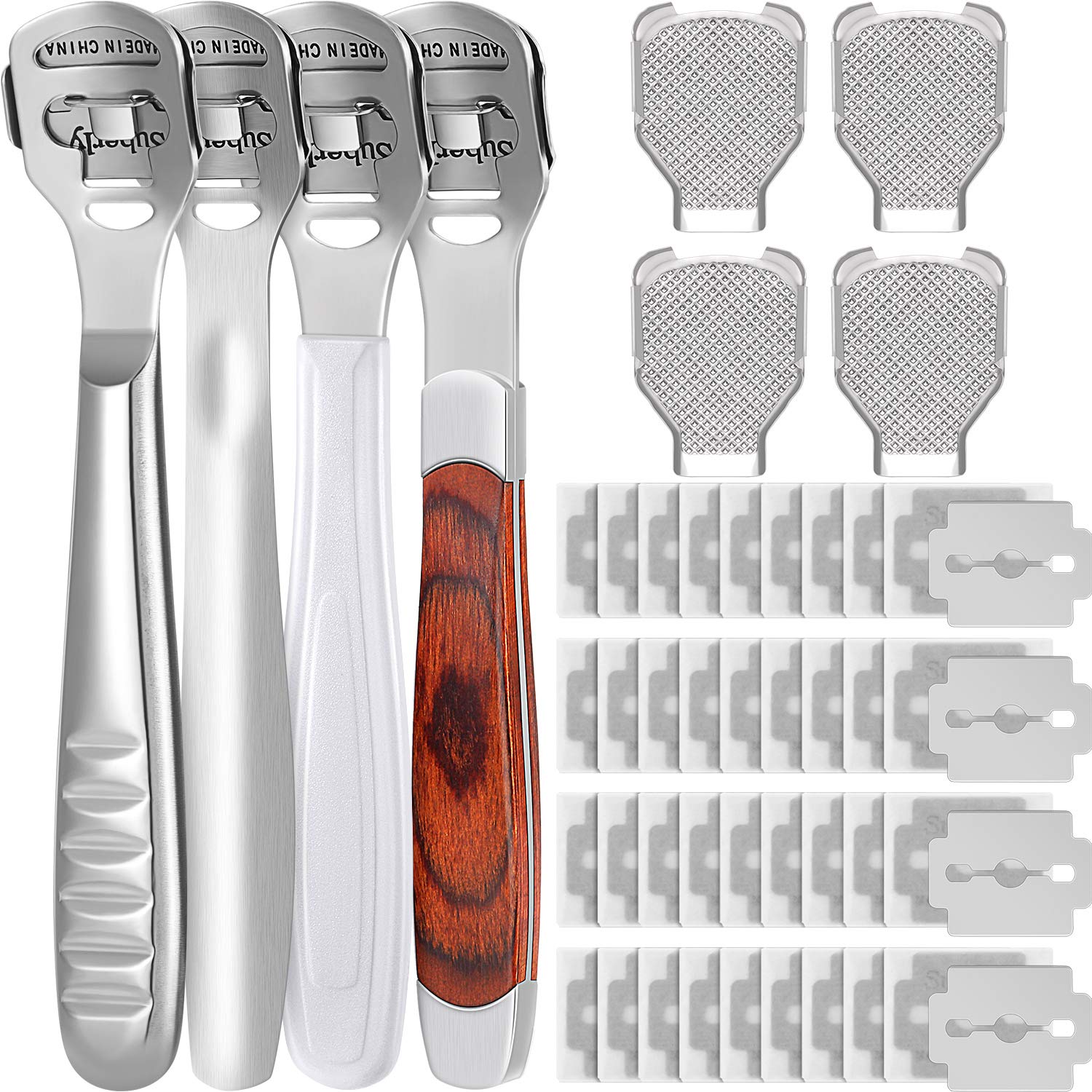 48 Pieces Callus Shaver Sets in 4 Types Foot Care - Horizon Bliss