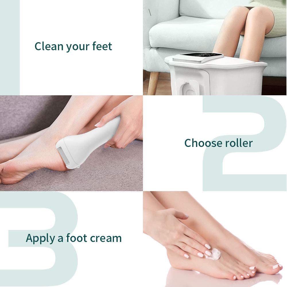 Charged Electric Foot File for Heels Grinding Pedicure Tools - Horizon Bliss