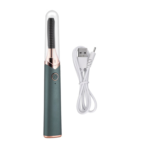 Beauty Makeup Heated Eyelash Curler Rechargeable Long Lasting Natural