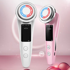 7 In 1 RF Face Massager Skin Rejuvenation Mesotherapy Facial Lifting - Horizon Bliss