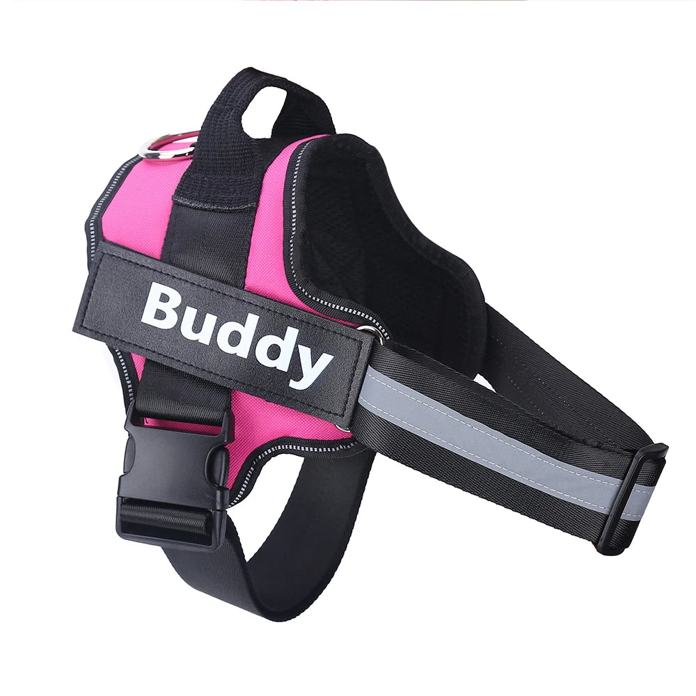 Personalized Reflective Breathable NO PULL Dog Harness - Horizon Bliss