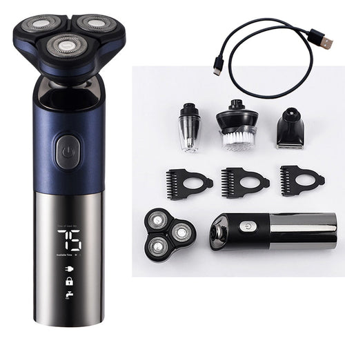 4 In 1 Men's Hair Shaver Electric Beard Nose Ear Trimmer Razor Machine - Horizon Bliss