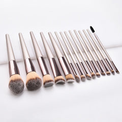 14pcs Fashionable Brushes Contour Blush Makeup Professional Foundation - Horizon Bliss