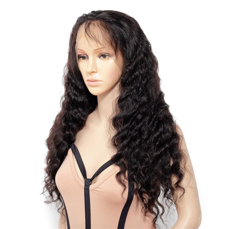 BeuMax Brazilian 13x4 Natural Wave Lace Front Human Hair Wigs - Horizon Bliss