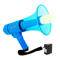 5Core Megaphone Portable 50W Bullhorn w Siren LED Light Adjustable - Horizon Bliss