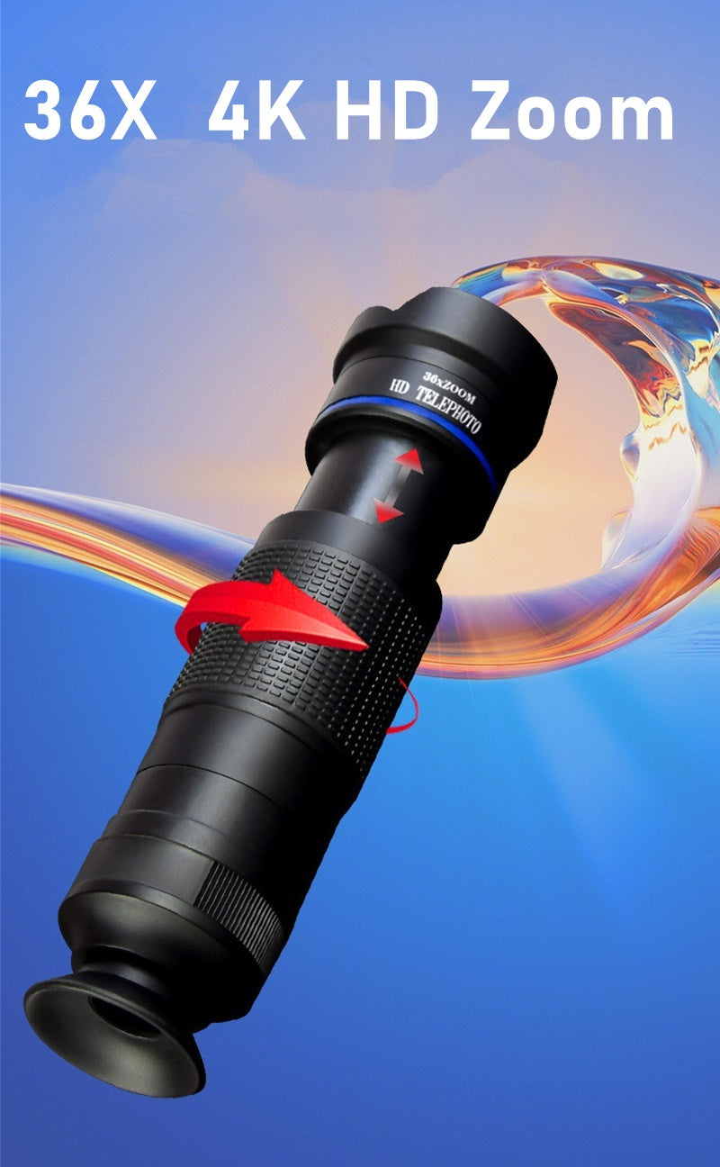 Dragon 36X Mobile Phone Lens Kit With Tripod - Horizon Bliss