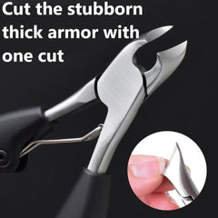 Black Toe Nail Clippers Nail Correction Thick Nails Ingrown Toenails - Horizon Bliss