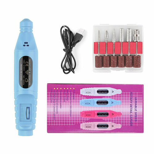 Electric Nail Drill Machine 20000RPM Professional Nail File Kit - Horizon Bliss