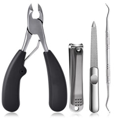 Black Toe Nail Clippers Nail Correction Thick Nails Cutters - Horizon Bliss