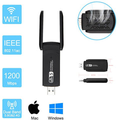 Dual Band 1200mps WiFi Adapter - Horizon Bliss