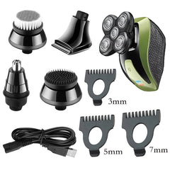 5in1 Grooming Kit Electric Shaver For Men Wet Dry Bald Head Shaving