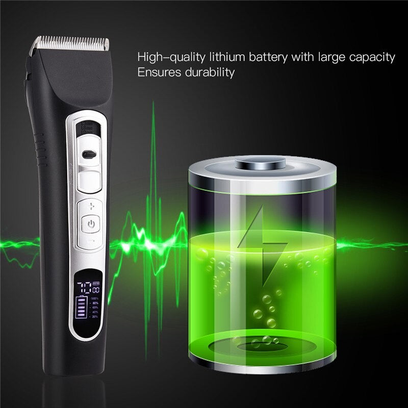 Electric Hair Clipper For Men Rechargeable Shaver Cordless Hair Cutter - Horizon Bliss