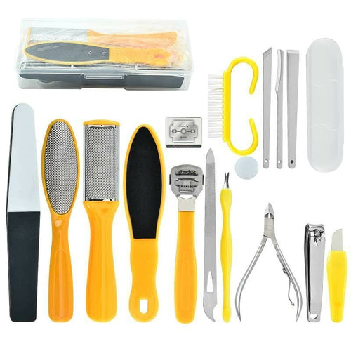 17 in 1 Professional Foot Care Kit Pedicure Tools Set - Horizon Bliss