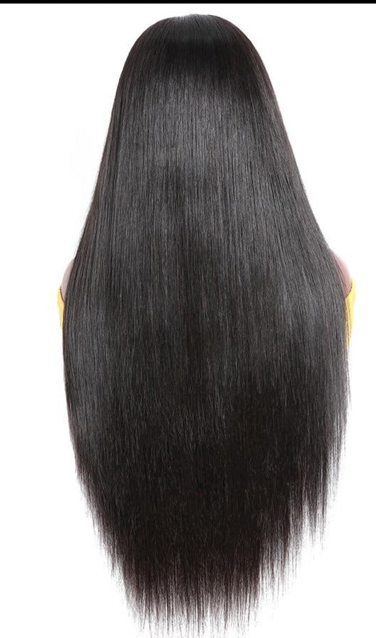 U Part Wig Straight Hair Human Hair Wigs For Black Women Brazilian - Horizon Bliss