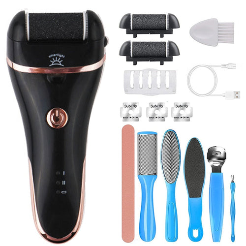 Charged Electric Foot File for Heels Grinding Pedicure Tools - Horizon Bliss