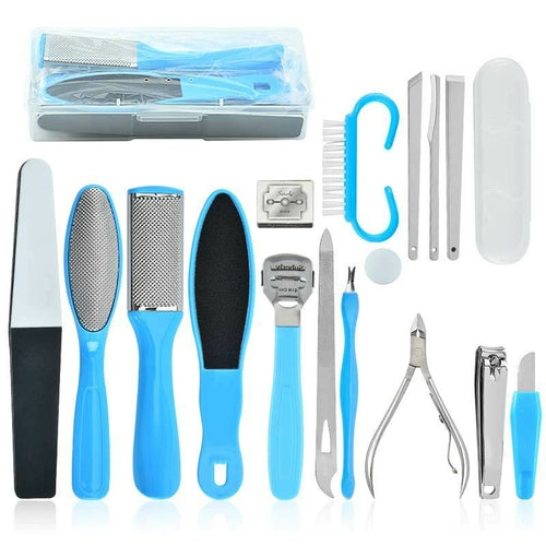 17 in 1 Professional Foot Care Kit Pedicure Tools Set - Horizon Bliss