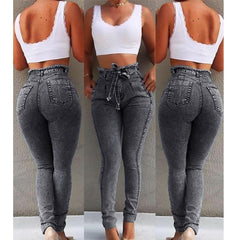 High Waist Jeans Women Slim Stretch Denim Jean - Horizon Bliss