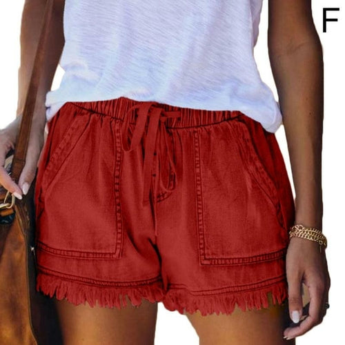 High Waisted Shorts Jeans Plus Size Denim Shorts - Horizon Bliss