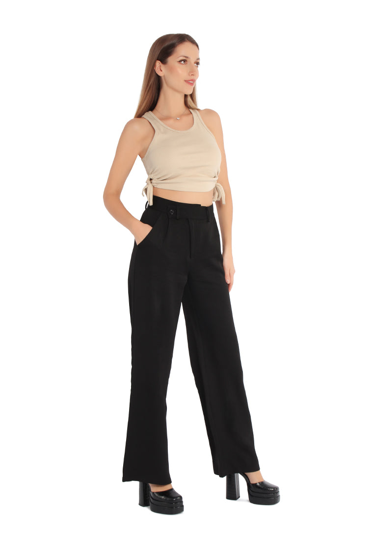 high waist flared pants - Horizon Bliss