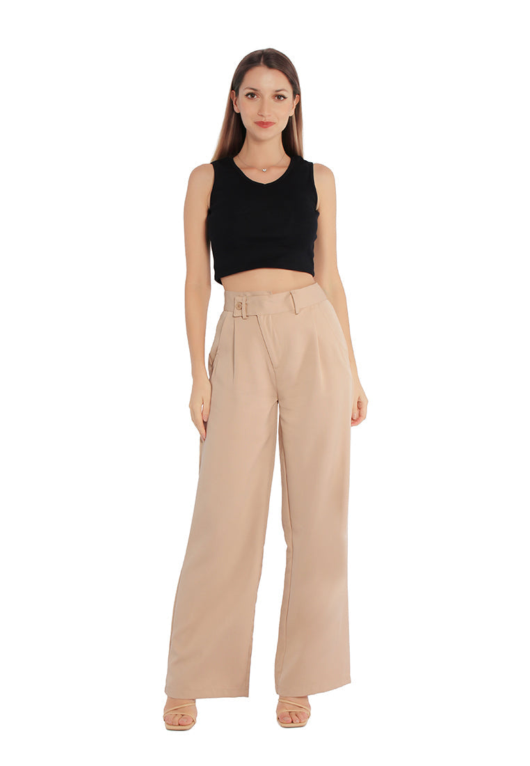 high waist flared pants - Horizon Bliss