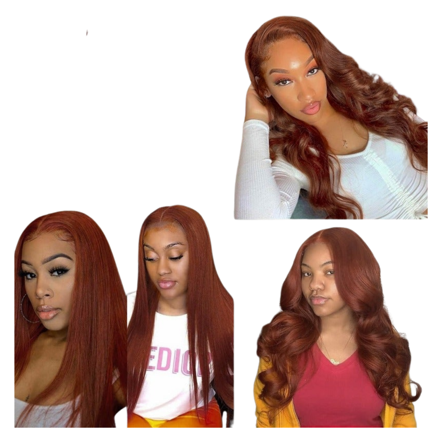 #27 Straight 13x1x4 T part Lace 4x4 Closure wigs Body Wave #33 Transpa - Horizon Bliss