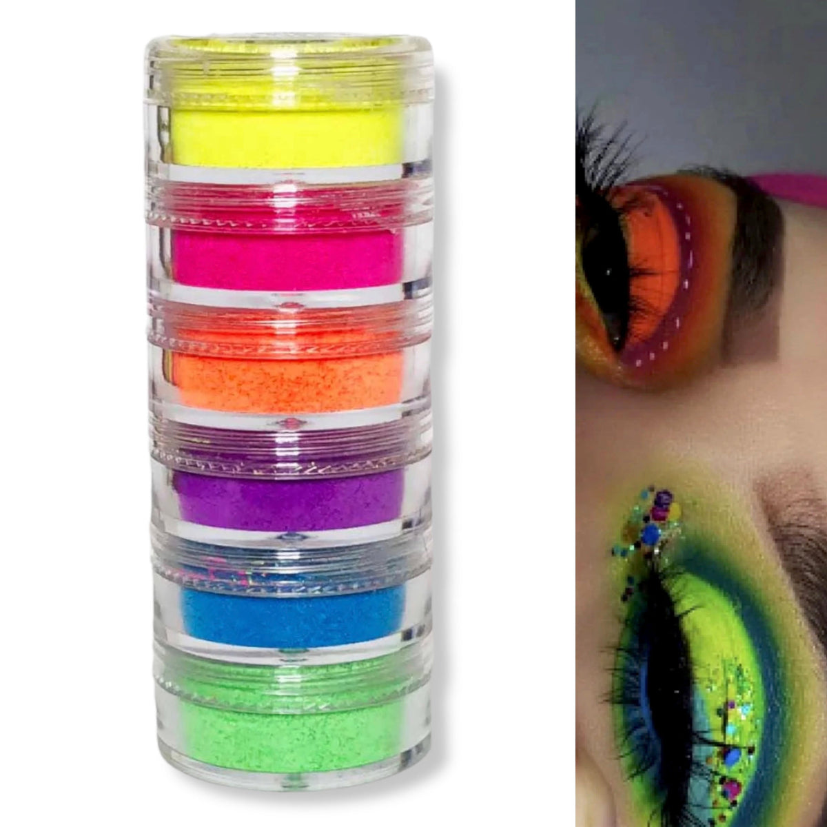 Neon Pigments Stack of 6 - Horizon Bliss