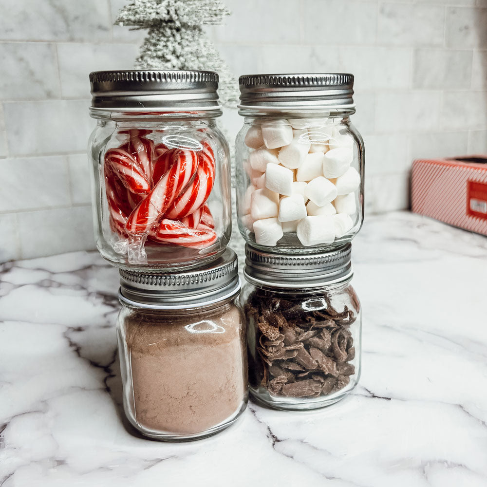 Hot Cocoa Bar Mason Jar Kit Gift Set