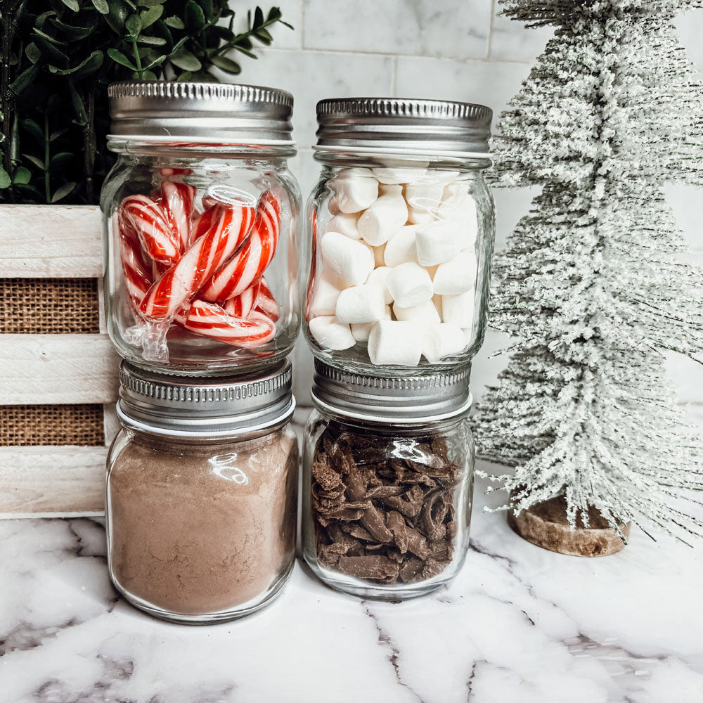 Hot Cocoa Bar Mason Jar Kit Gift Set