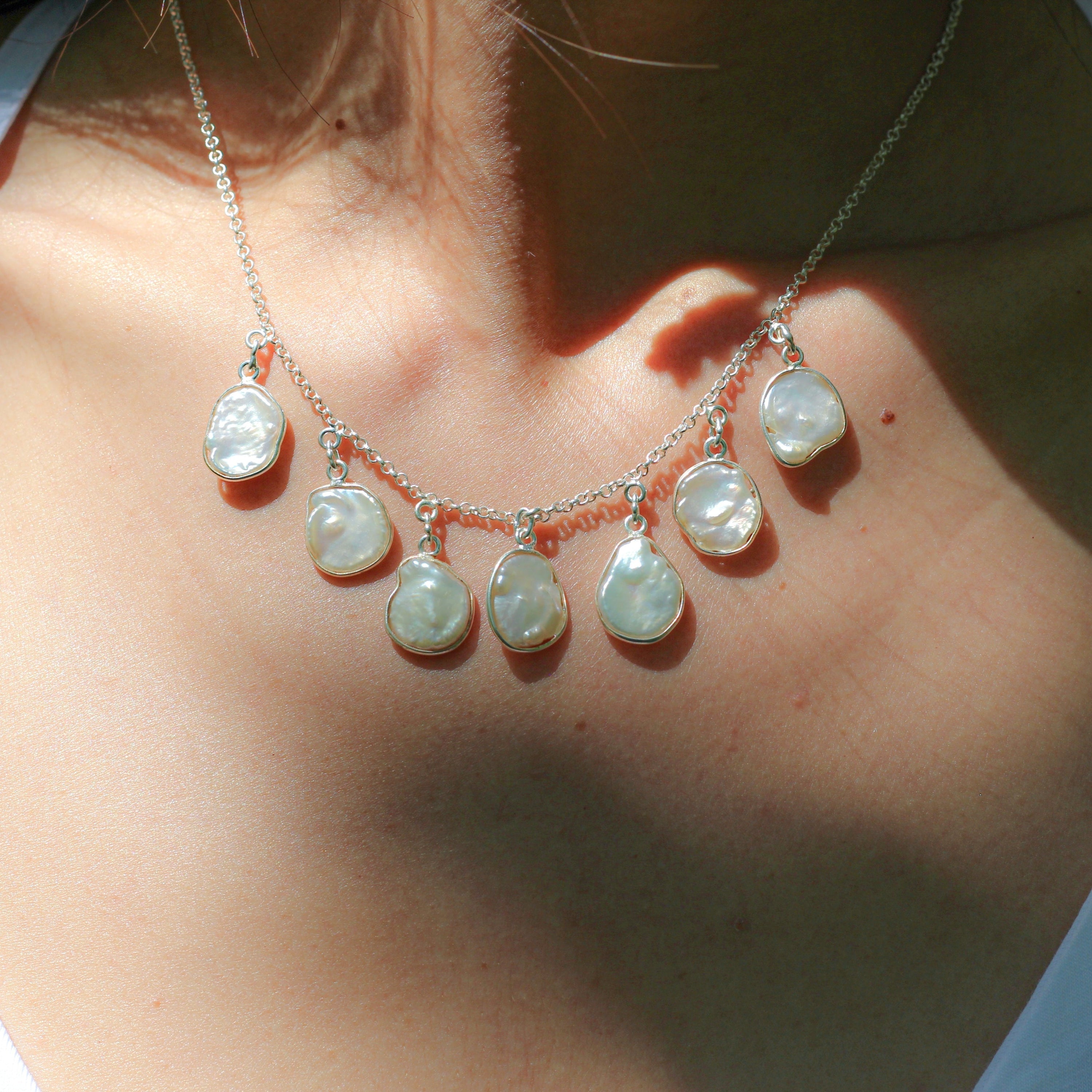 Collier “Noblesse et Douceur” en Perles et Argent 925 - Horizon Bliss